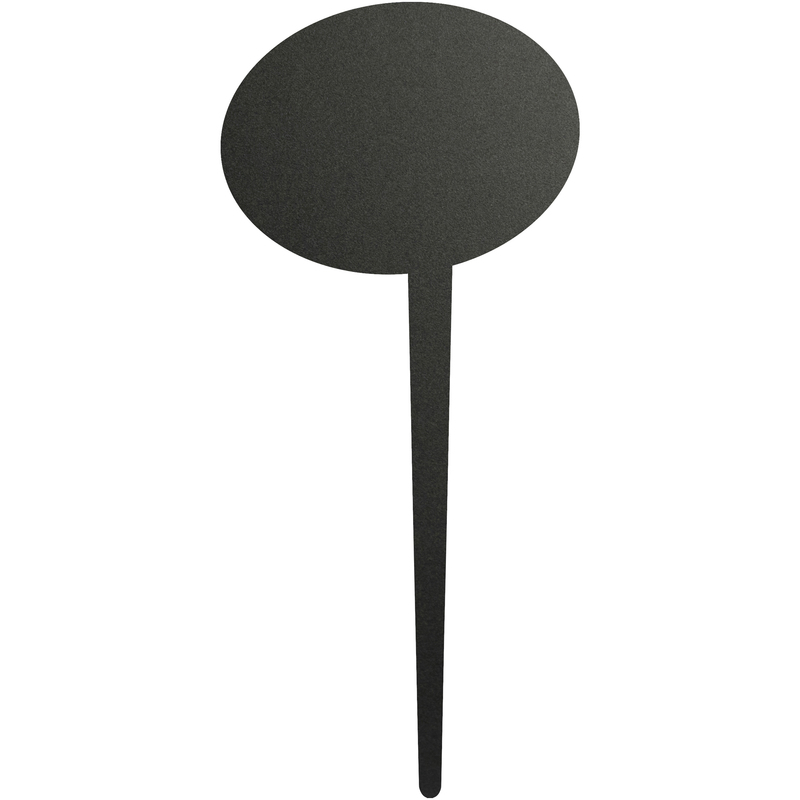 SET 5 Silhouette Tags 'FUMETTO' Securit