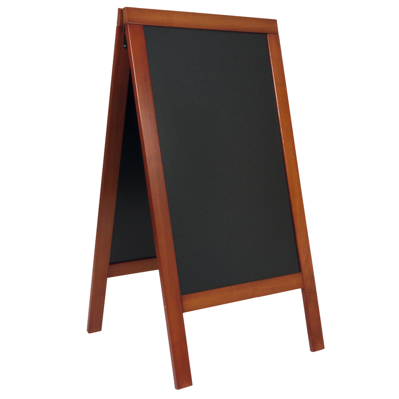 LAVAGNA MOGANO A CAVALLETTO 71x139cm SANDWICH Securit