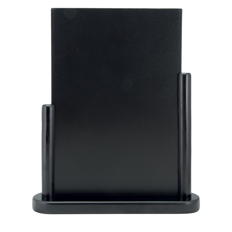 LAVAGNA DA TAVOLO NERO A5-20x23x6cm ELEGANT Securit