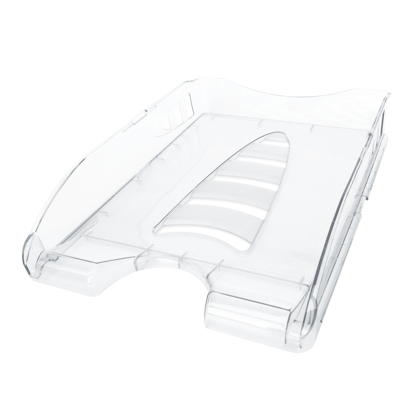 Vaschetta portacorrispondenza Sunrise cristallo trasparente ARDA