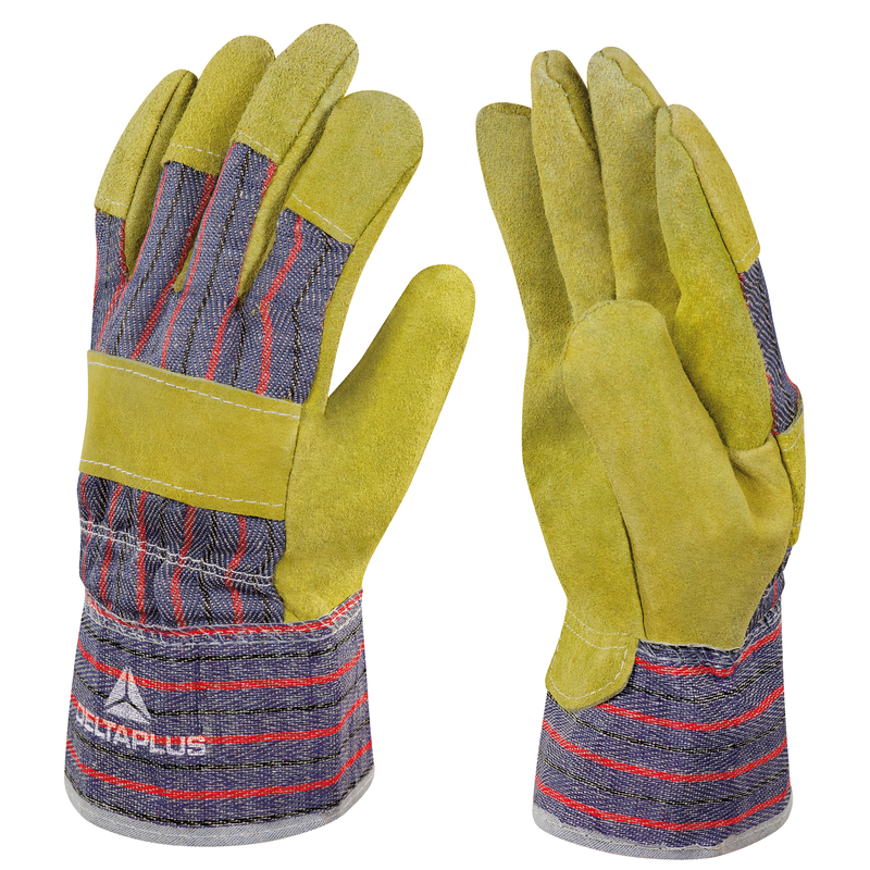 GUANTI DOCKER in CROSTA di BOVINO DC103 TAGLIA 10 in conf.risp.