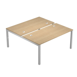 SCRIVANIA a 2 POSTAZIONI CONTRAP.180X166cm ROVERE - AGORA'