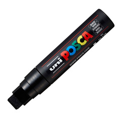 Marcatore UNI POSCA PC17K p.scalpello 15mm nero UNI MITSUBISHI