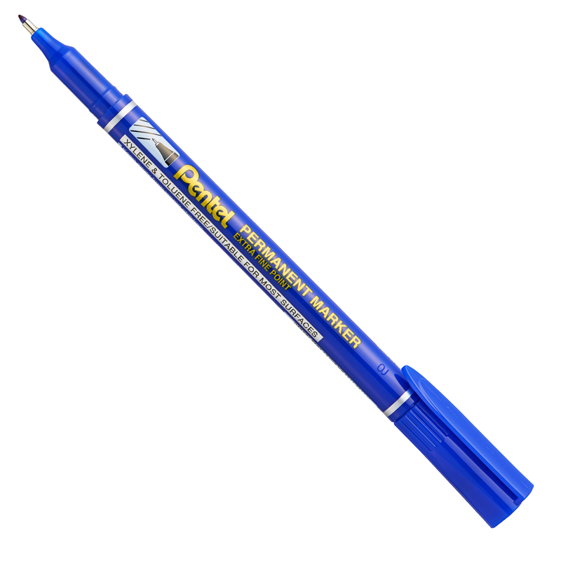 Marcatore permanente NF 450 blu punta extra-fine AmiKo Pentel