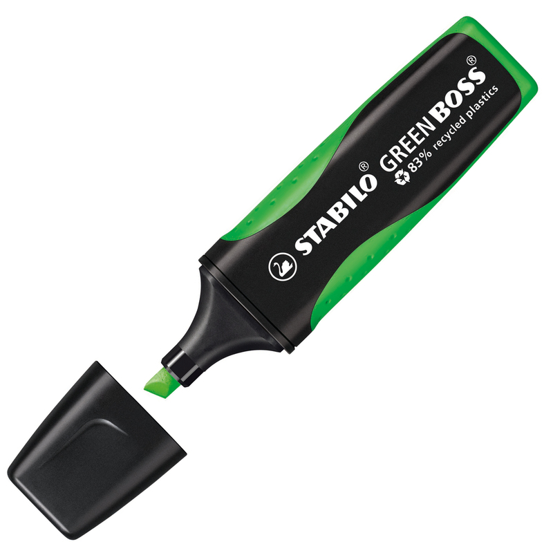 Evidenziatore STABILOR GREEN BOSSR 83recycled VERDE