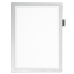 Cornice adesiva DuraframeR Note A4 21X29,7cm argento DURABLE