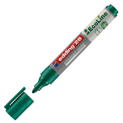 MARCATORE VERDE PER LAVAGNE BIANCHE EDDING 28 ECOLINE TRATTO 1,5 - 3,00mm