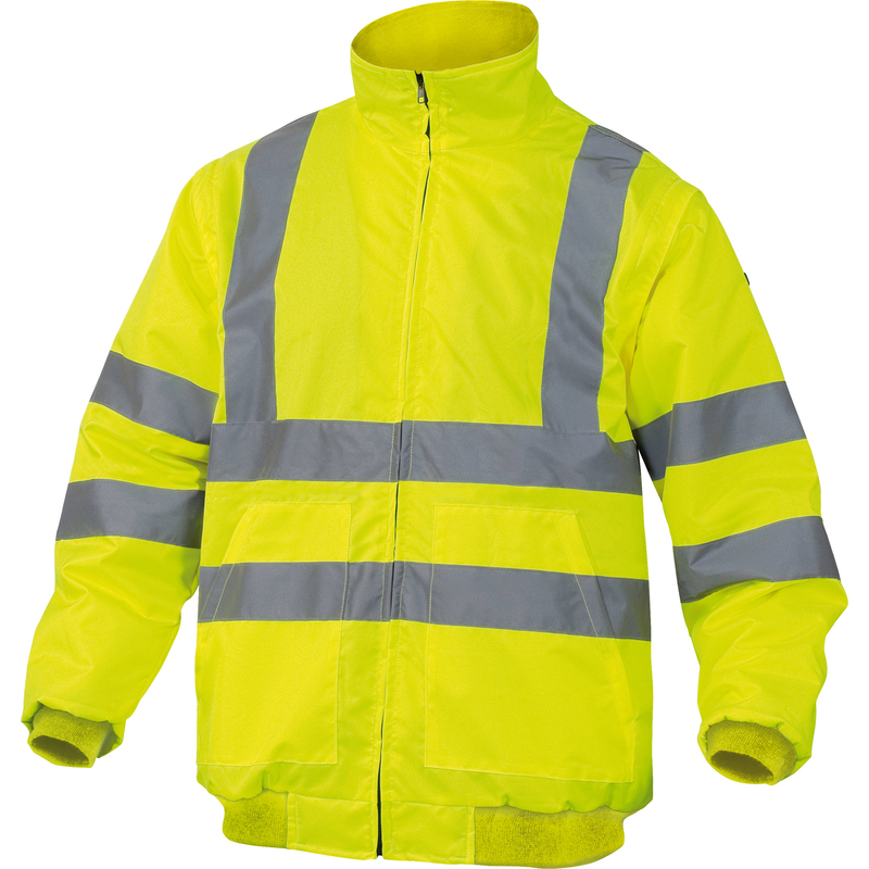 GIUBBOTTO ALTA VISIBILITA' RENO giallo fluo Tg. XL