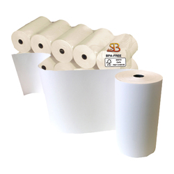Blister 10 rotoli RC carta termica BPA free FSC 55gr 57,5mm x 30mt D50mm