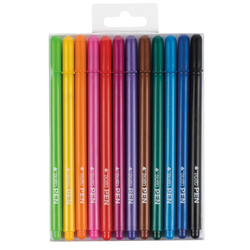 BUSTA 12 PENNARELLO TRATTO PEN NEW METAL