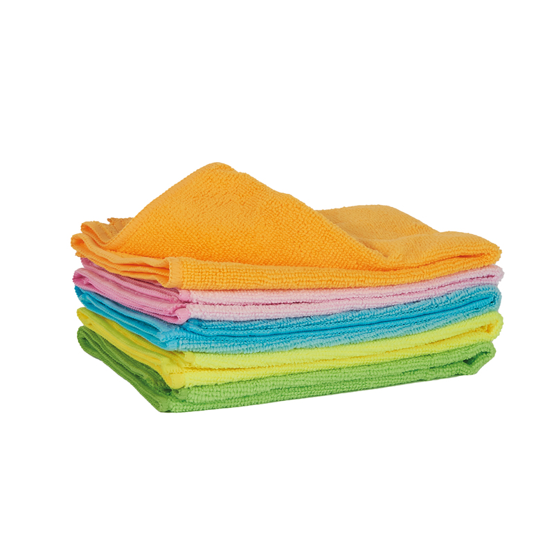 5 PANNI MICROFIBRA 40x40cm MULTIUSO PERFETTO