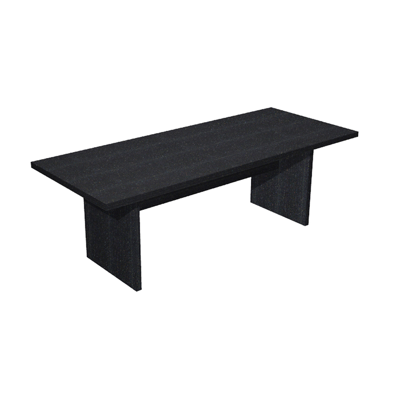 TAVOLO RIUNIONI 220x100cm NERO VEN. - PRESTIGE