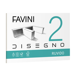 ALBUM FAVINI 2 33X48CM 110GR 10FG RUVIDO