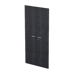 COPPIA ANTE in MELAMIN. x Mob.ALTO NERO VENATO - EASY