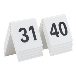 SET da 31 a 40 NUMERI PER I TAVOLI Securit