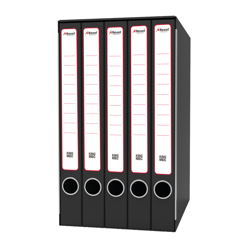 Gruppo raccoglitori Qunitetto c/cartelle 25x35cm dorso 23,5cm Rexel