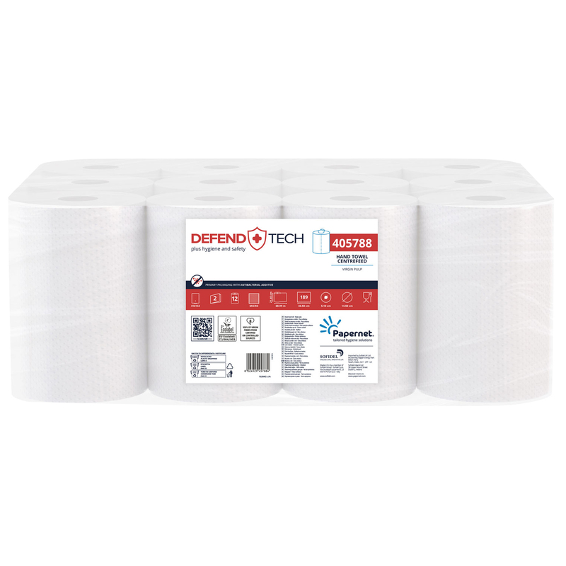 Asciugamani in rotolo MINI D14,5cm - 69mt Centrefeed Papernet