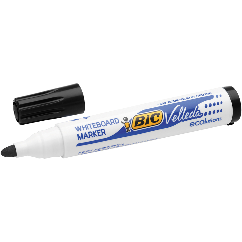 MARCATORE P.TONDA 1.5MM NERO Whiteboard VELLEDAR 1701 Recycled BICR