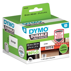 ETICHETTE DURABLE INDUSTRIAL DIM. 59X102MM 300X1 RT MULTIUSO