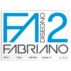 ALBUM P.M. FABRIANO2 (24X33CM) 10FG 110GR LISCIO
