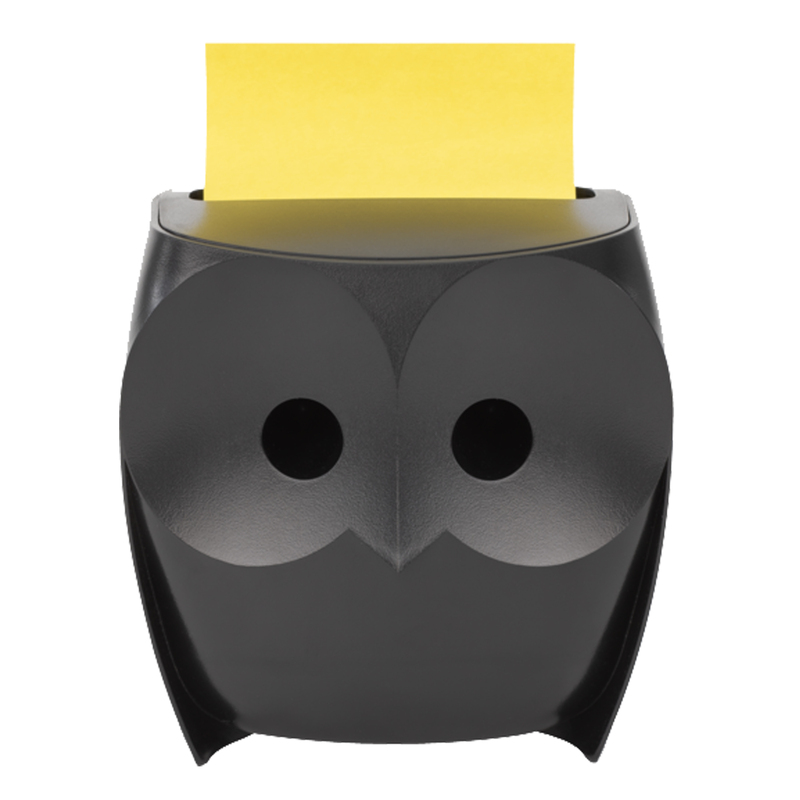 Dispenser Gufo Post-itR Zeta Notes +1 ricarica Super Sticky 90fg. OWL-330