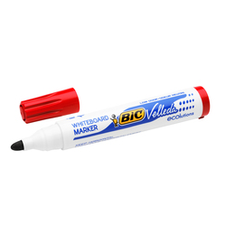 MARCATORE P.TONDA 1.5MM ROSSO Whiteboard VELLEDAR 1701 Recycled BICR