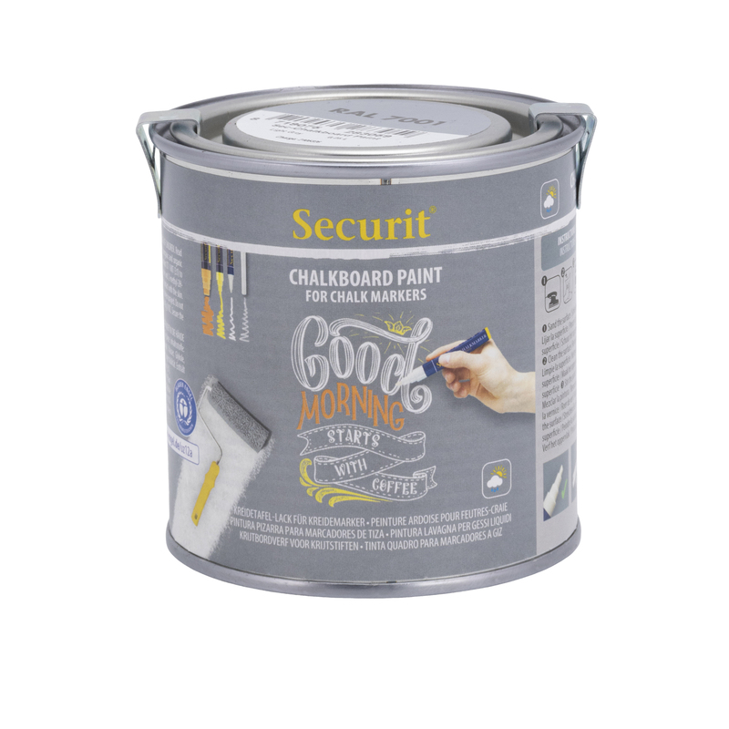 PITTURA LAVAGNA GRIGIO 250ml (3mq) Securit