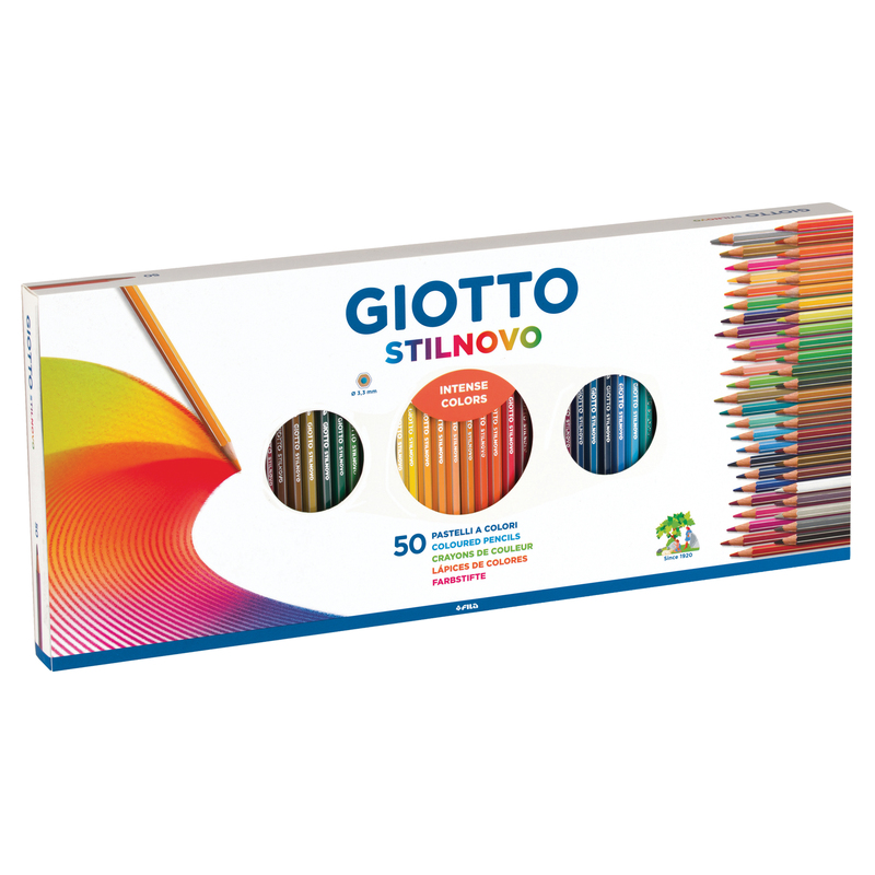 ASTUCCIO 50 PASTELLI STILNOVO GIOTTO
