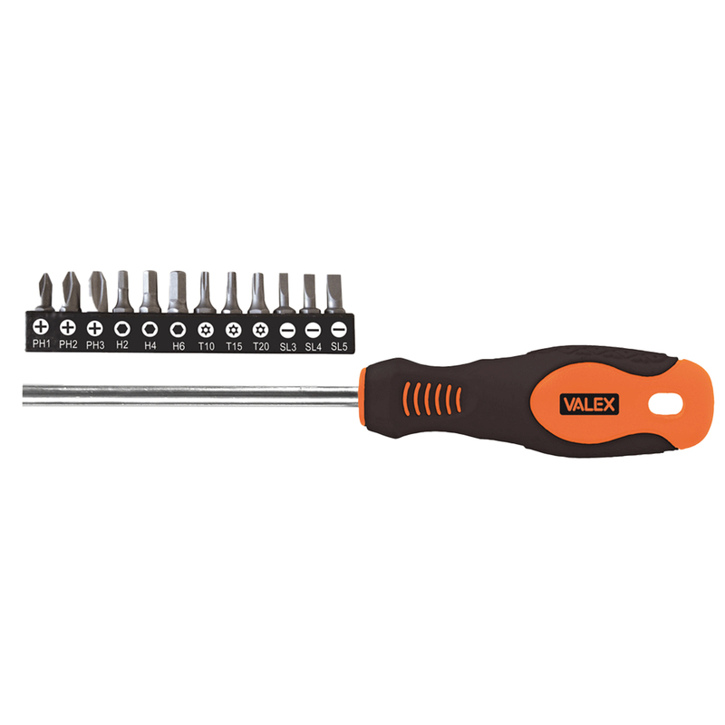 Cacciavite portainserto magnetico con attacco da 1/4'' Valex