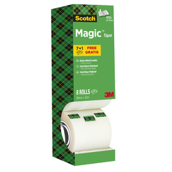 Value Pack 7+1 nastri adesivi ScotchR Magic 810 19mmx33mt