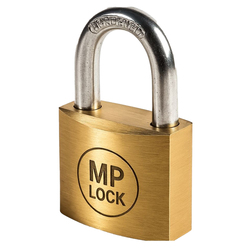 Lucchetto ad arco in ottone massiccio 30MM dim 50,5X30X12,5mm