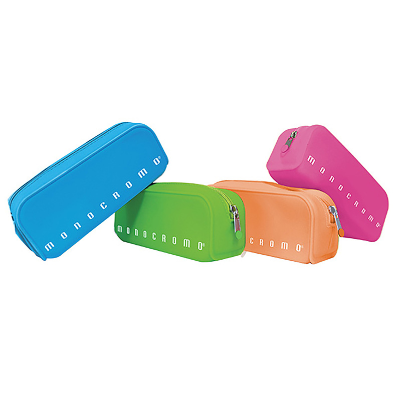 Bustina silicone Soft Touch 80x200x60mm colori assortiti fluo Monocromo Pigna