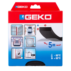 Guarnizione adesiva in neoprene per serramenti MUSS 15x10mmx5mt Geko