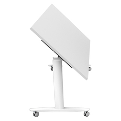 Tavolo multifunzione c/ruote 140x80xH73,7cm Bianco Taxi