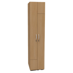 Armadio guardaroba 2ante 40x52xH185cm Noce chiaro