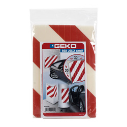 Paraspifferi per porte in pvc rigido bianco 100cm STAFF Geko