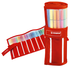 Rollerset 30 pennarelli Pen 68 in colori assortiti StabiloR