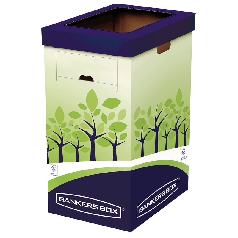 Cestino riciclo alto 31,5x60,8x42,7cm Fellowes