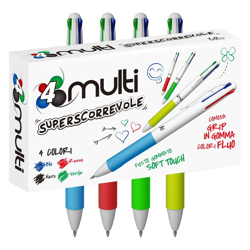 Penna sfera 4 colori 4 Multi 1,00mm OSAMA