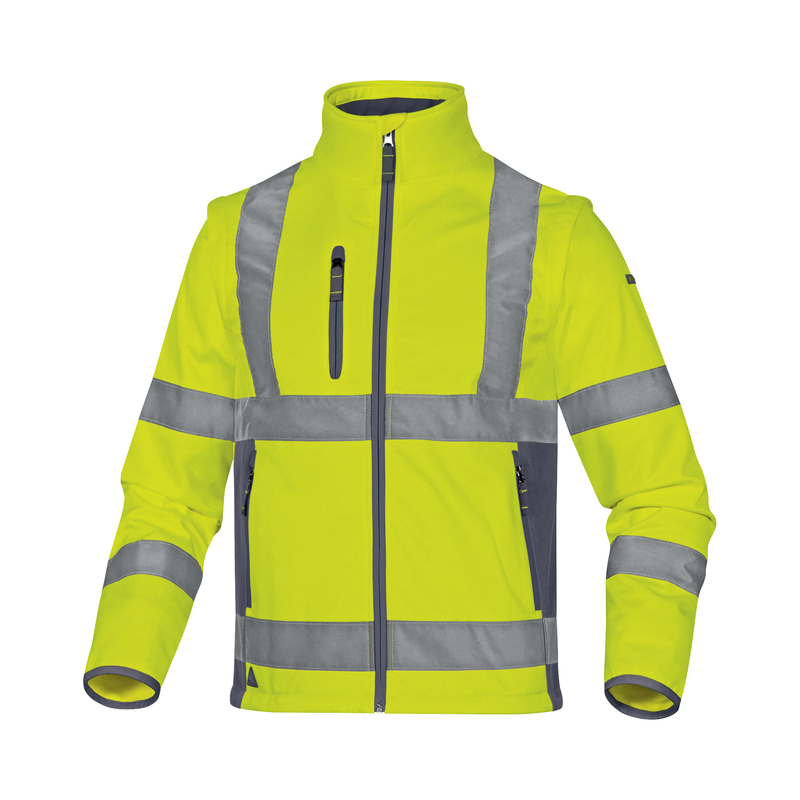 Giacca Softshell Moonlight 2 alta visibilitA' giallo fluo tg.M DeltaPlus