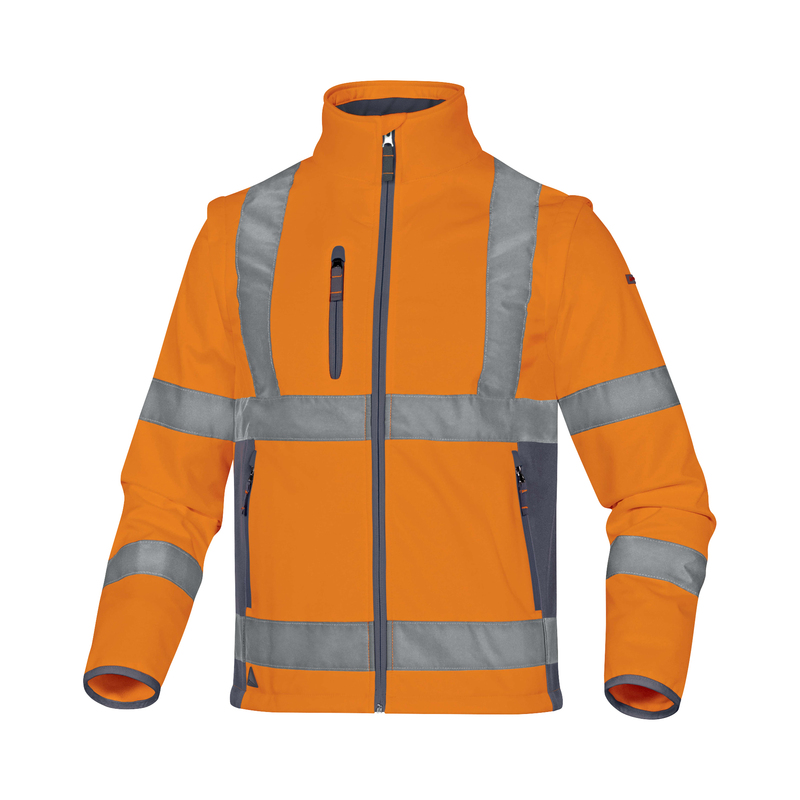 Giacca Softshell Moonlight 2 alta visibilitA' arancio fluo tg.XXL DeltaPlus