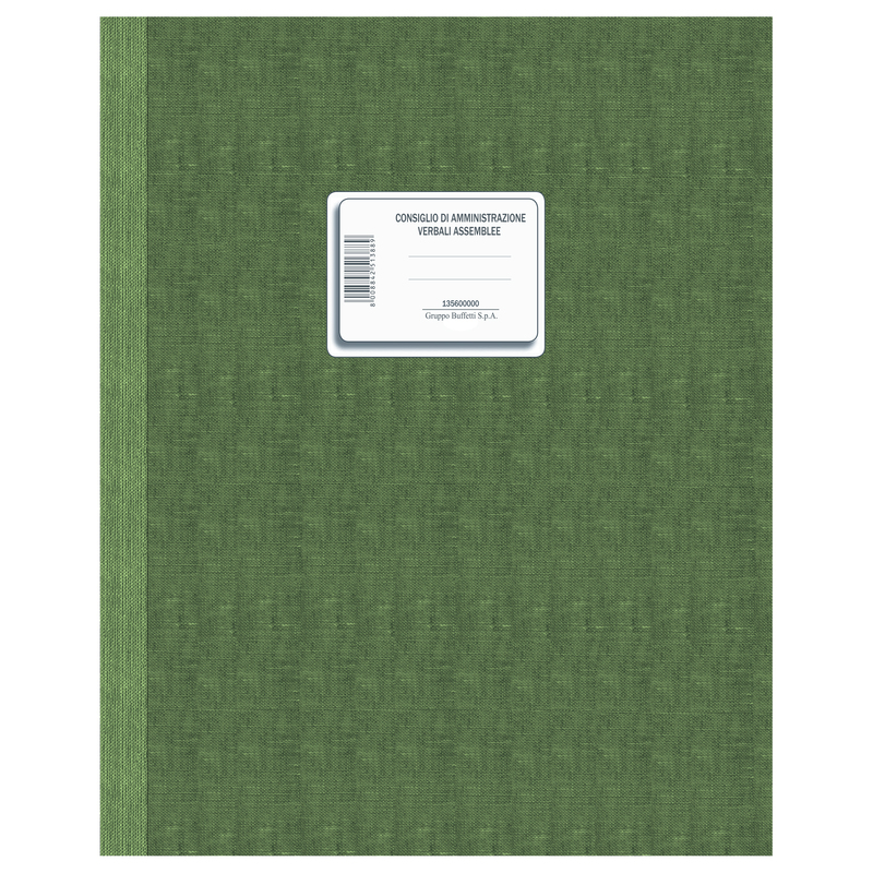 Registro Verbali Consiglio Amministrazione 96pag.num.uso bollo DU135600000 DU
