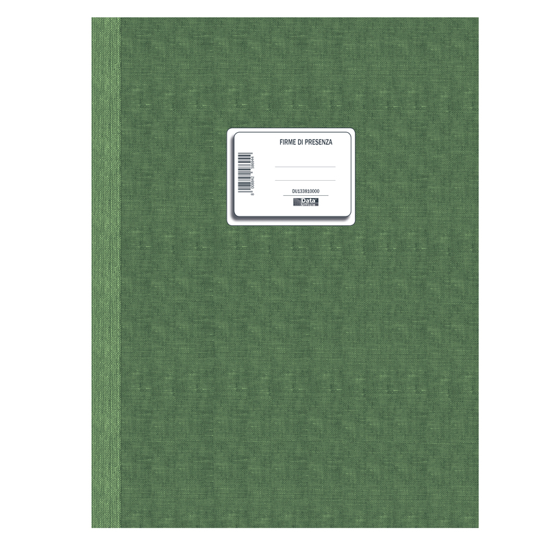 Registro Firme Presenza 49pag. 31x24,5cm DU133810000 Data Ufficio