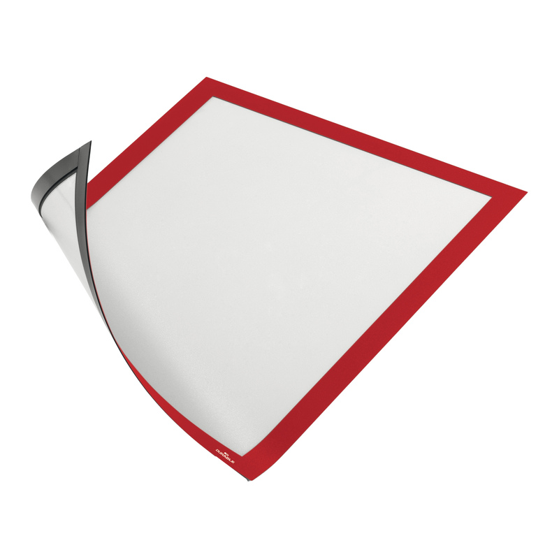 Cornice DuraframeR Magnetic A4 21x29,7cm rosso Durable
