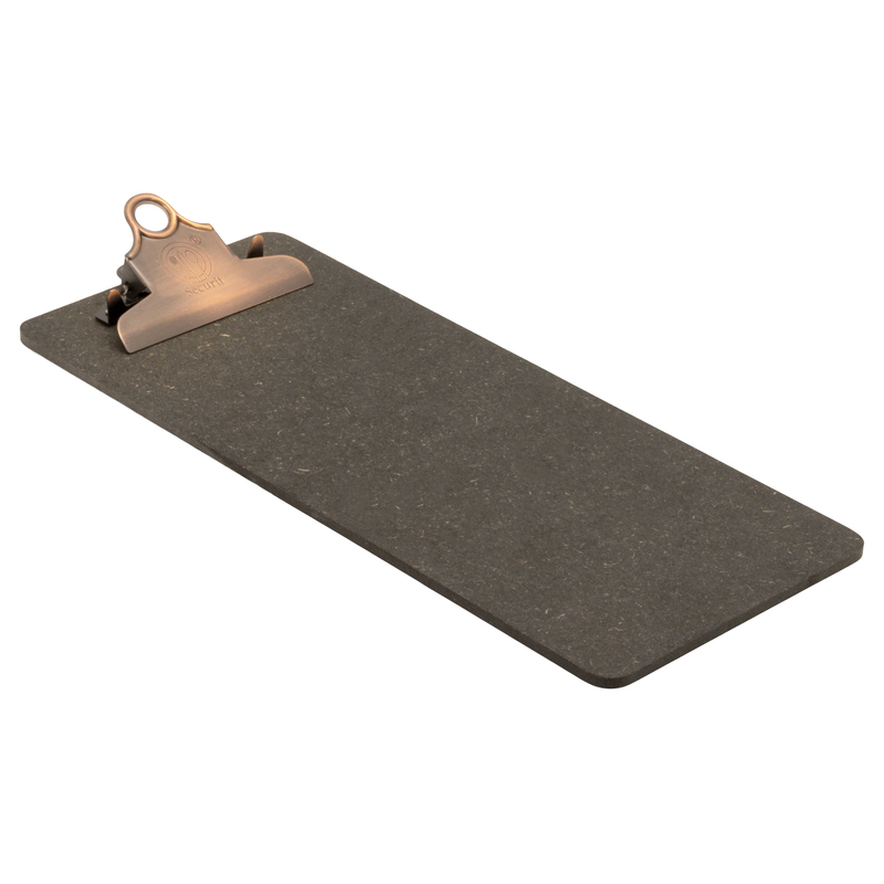Porta Conto Clip in legno 27,7x11,4cm Securit