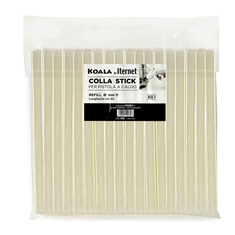 Colla termofusibile 20cm D11mm 1Kg Koala
