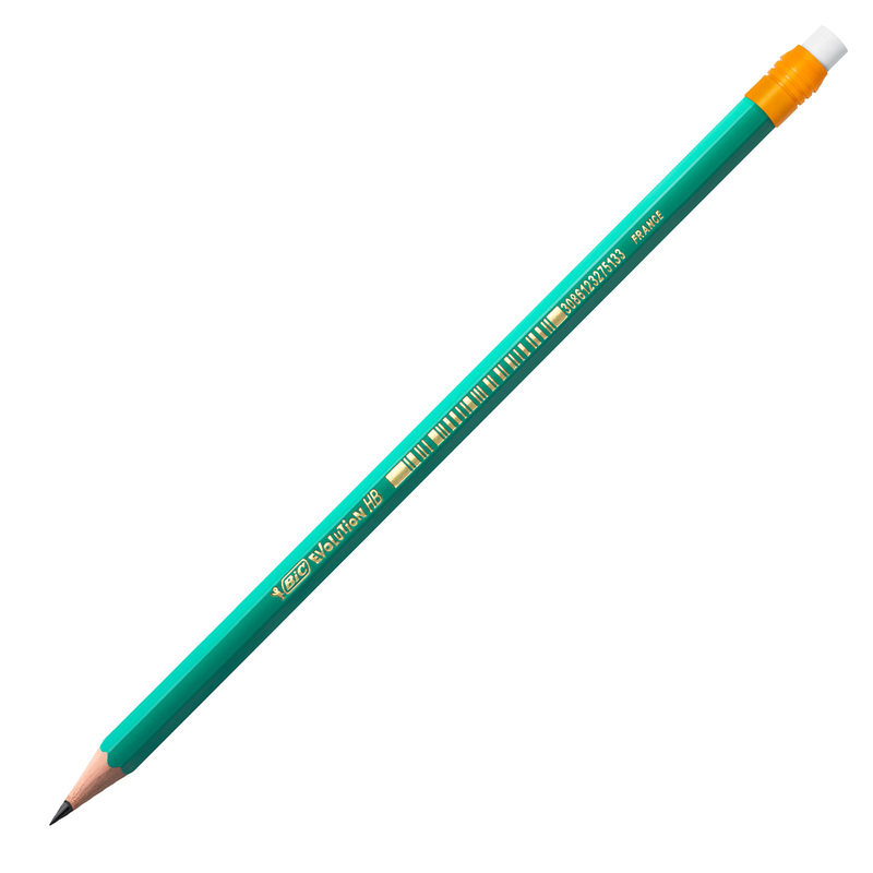 Scatola 12 matite ECOlutionsEvolution Graphite 655 HB BICR con gommino