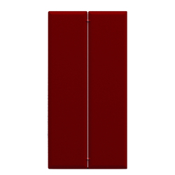 Pannello fonoassorbente 160x40cm Rosso Moody