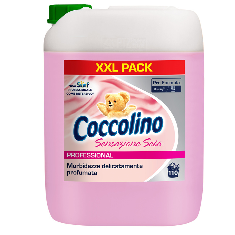 Ammorbidente lavatrice Coccolino Sensazione Seta 10LT
