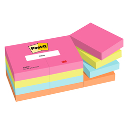 Cf. 12pz blocco 100fg. Post-itR Notes 38x51mm 653-POP Popmistic